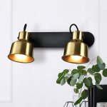 Светильник настенно-потолочный спот Rivoli Lenore 7060-702 2 х Е14 40 Вт поворотный с выключателем