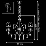 Люстра Lightstar 706084 SOLIDO