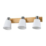 Светильник настенно-потолочный спот Rivoli Lachrimae 7063-703 3 х Е14 40 Вт поворотный модерн с выключателем