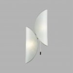 7067/2W L-VISION ODL26 Настенный светильник  черный/белый/шелк/металл IP20 LED G9 5W 220-240V SILK