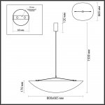 Подвесной светильник Odeon light 7067/36L SILK