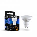 Лампа светодиодная Voltega VG1-S1GU10warm10W-C (7072)