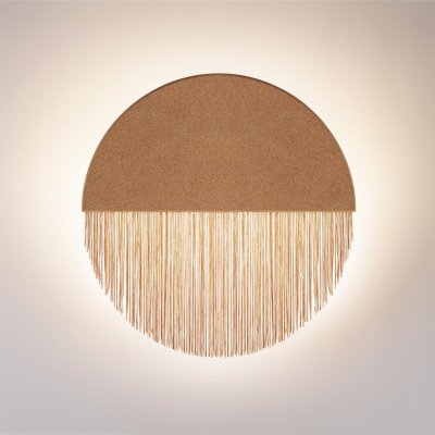 7073/8WL ECODESIGN ODL26 Настенный светильник бежевый/пробка/нити/металл IP20 LED 8W 232Лм 3000K 220-240V CORK 7073/8WL ECODESIGN ODL26 Настенный светильник бежевый/пробка/нити/металл IP20 LED 8W 232Лм 3000K 220-240V CORK