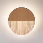 7073/8WL ECODESIGN ODL26 Настенный светильник  бежевый/пробка/нити/металл IP20 LED 8W 232Лм 3000K 220-240V CORK