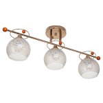 Светильник ЭкономСвет 7076/3FGD WT