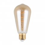 Лампа диодная Voltega VG10-ST64GE27warm4W-FB