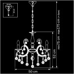 Люстра Lightstar 708057 ELEGANTE