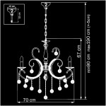 Люстра подвесная Lightstar 708082 Elegante