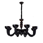 Светильник подвесной Divinare 7091/04 LM-8 BIANCA-NERO