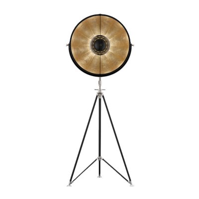 Торшер Delight 7095F black/gold