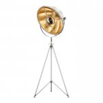 Торшер Delight 7095F white/gold