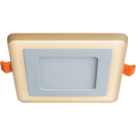 Светильник Navigator 71 824 NLP-SC2-6+2W-WWW-LED(140x140)