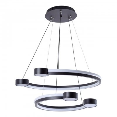 Подвесной светильник LED4U L7100-2 BK Подвесной светильник LED4U L7100-2 BK