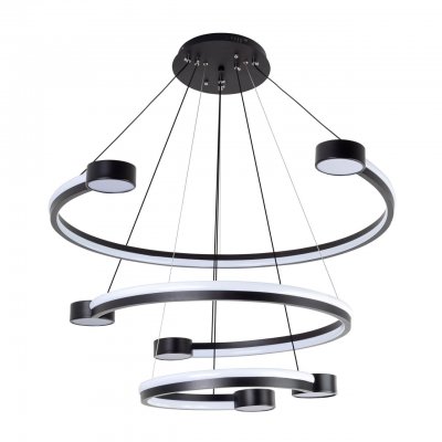 Подвесной светильник LED4U L7100-3 BK Подвесной светильник LED4U L7100-3 BK