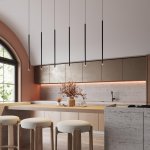 Светильник подвесной одиночный Odeon light 7103/4L MILLY