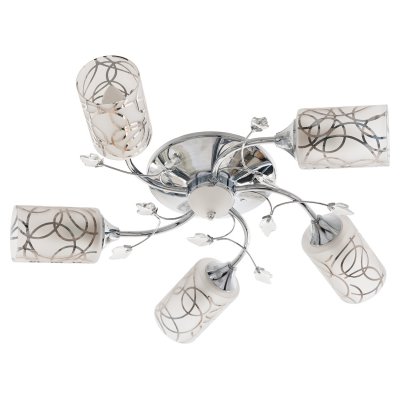 Потолочный светильник 7104/5CR WT Экономсвет Потолочный светильник 7104/5CR WT Экономсвет