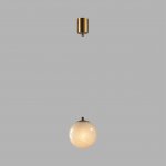7109/1A MIDCENT ODL26 Подвесной светильник  бронзовый/белый/стекло/металл IP20 E14 5W 220-240V MAGIA