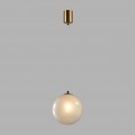 7109/1 MIDCENT ODL26 Подвесной светильник  бронзовый/белый/стекло/металл IP20 E14 5W  220-240V MAGIA