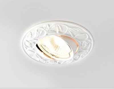 Светильник точечный Ambrella 711 WH белый MR16 ORGANIC SPOT Светильник точечный Ambrella 711 WH белый MR16 ORGANIC SPOT