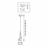 Подвесной светильник Lightstar 711011 Aereo