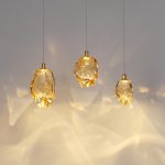 Светильник подвесной одиночный Odeon light 7111/4LB GEMME