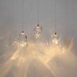 Светильник подвесной одиночный Odeon light 7114/4LC GEMME