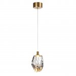 7114/4LC L-VISION ODL25 Подвесной светильник прозрачное  стекло/металл IP20 LED 4W 300Лм 3000K 200° 220V GEMME