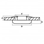 Светильник точечный встраиваемый диодный Lightstar 71156 Monde