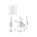 Светильник бра Lightstar 711620 Aereo