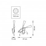 Светильник бра Lightstar 711630 Aereo