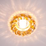 Точечный светильник 712 YL GD ЭкономСвет