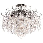 Люстра с хрусталем Экономсвет 71214/12 S CR WT