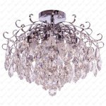 Люстра с хрусталем Экономсвет 71214/12 S CR WT