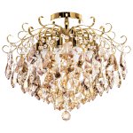 Люстра с хрусталем Экономсвет 71214/12 S FGD NC