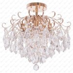 Люстра с хрусталем Экономсвет 71214/6 S FGD WT