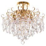 Люстра с хрусталем Экономсвет 71214/6 S FGD WT