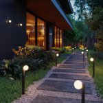 Светильник уличный фасадный Odeon light 7124/1W VIVA