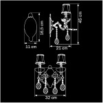 Светильник настенный бра Lightstar (osgona) 712624 FINO