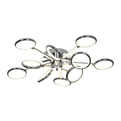 Люстра светодиодная Экономсвет 71280/10CR WT