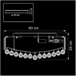 Люстра потолочная Lightstar 713154 Regolo