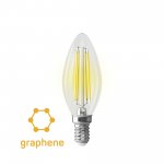 Лампа светодиодная Voltega VG10-C35E14warm9W-F (7134)