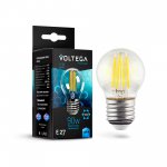 Лампа светодиодная Voltega VG10-G45E27cold9W-F (7139)