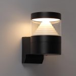 7140/20WL NATURE ODL25 Настенный светильник черный/акрил/металл IP54 LED 20W 652Лм 360° 3000K 85-265V HULK