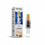 Светодиодная лампа G4 2800К 2W 12V VG9-K1G4warm2W-12 (7142)