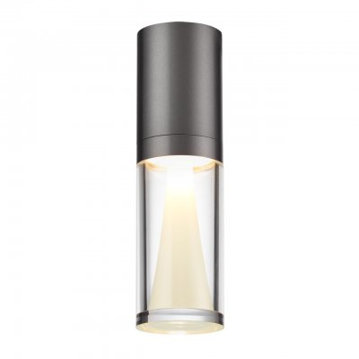 7143/4CL HIGHTECH ODL26 Потолочный светильник  черный gun powder/акрилл/металл IP20 LED 4W 280Лм 3000K 180° 220V DEFANCE