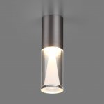 7143/4CL HIGHTECH ODL26 Потолочный светильник  черный gun powder/акрилл/металл IP20 LED 4W 280Лм 3000K 180° 220V DEFANCE