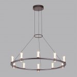 7143/70L HIGHTECH ODL26 Подвесной светильник  черный gun powder/акрилл/металл IP20 LED 60W 3830Лм 3000K 180° 220V DEFANCE