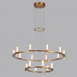 7144/110L HIGHTECH ODL26 Подвесной светильник  античная бронза/акрилл/металл IP20 LED 93W 5960Лм 3000K 180° 220V DEFANCE