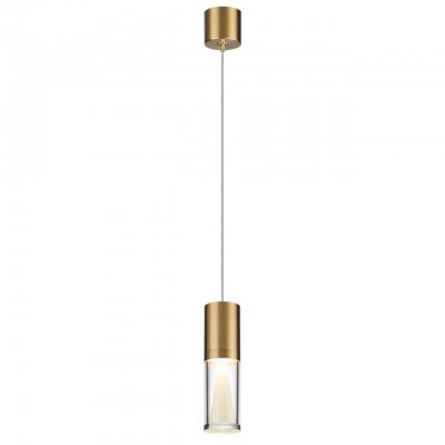 7144/4L HIGHTECH ODL26 Подвесной светильник  античная бронза/акрилл/металл IP20 LED 4W 280Лм 3000K 180° 220V DEFANCE