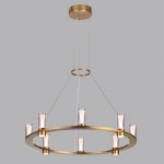 7144/55L HIGHTECH ODL26 Подвесной светильник  античная бронза/акрилл/металл IP20 LED 45W 4260Лм 3000K 180° 220V DEFANCE